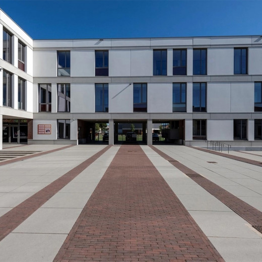 Novara Antica Pflasterklinker, auf öffentlichen Platz