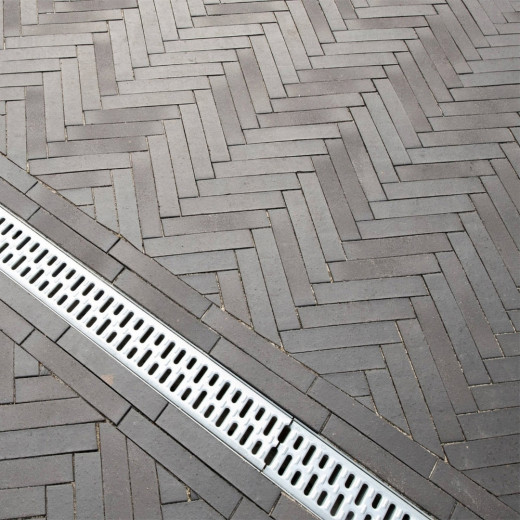 Milano O Liscio Pflasterklinker im Fischgrätverband