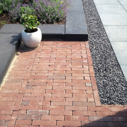 Bergamo Antica Pflasterklinker Tonklinker gerumpelt